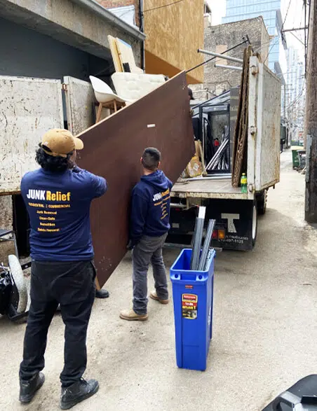 Junk Removal for Commercial Property Managers in Chicago | JUNK Relief Chicago, Arlington Heights, Evanston, Elmhurst, Naperville