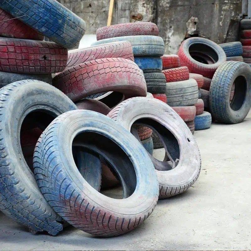 Old Tire Removal and Recycling in Chicago | Junk Relief Chicago