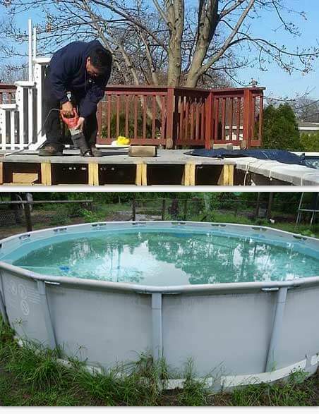 Removing a pool in the chicago area | JunkRelief.com