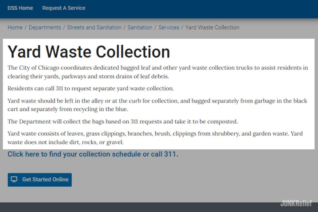 Do Chicago Junk Removal Companies Dispose of Yard Waste?