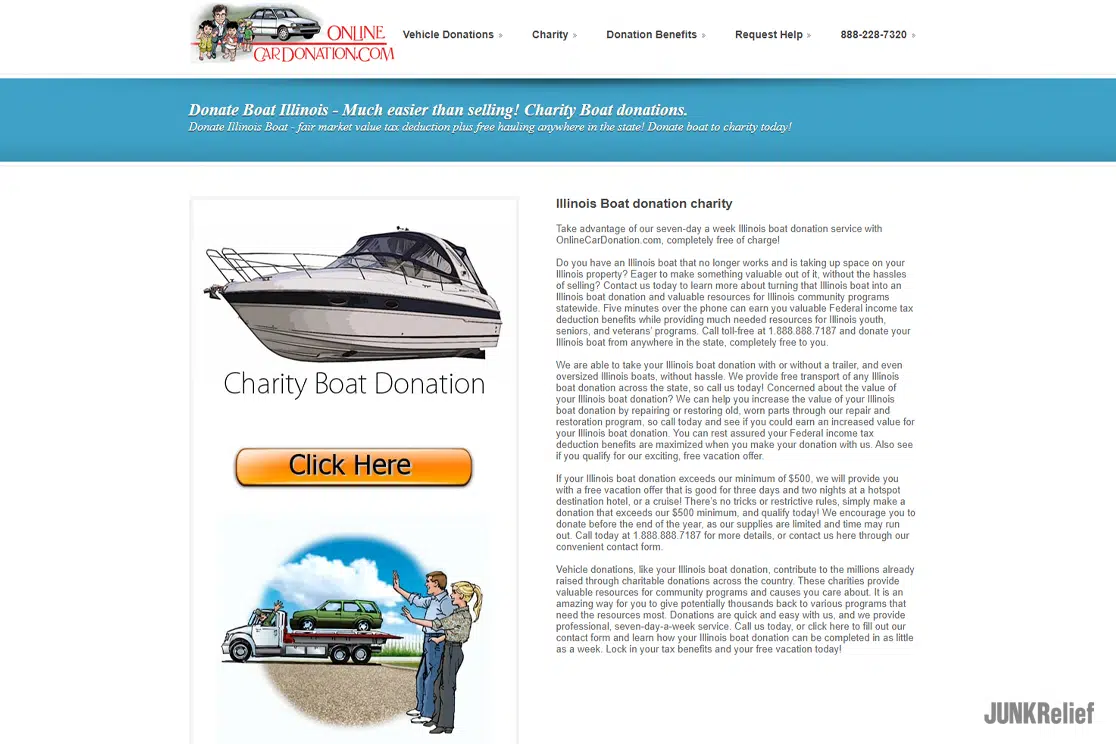 Donate Illinois Boat