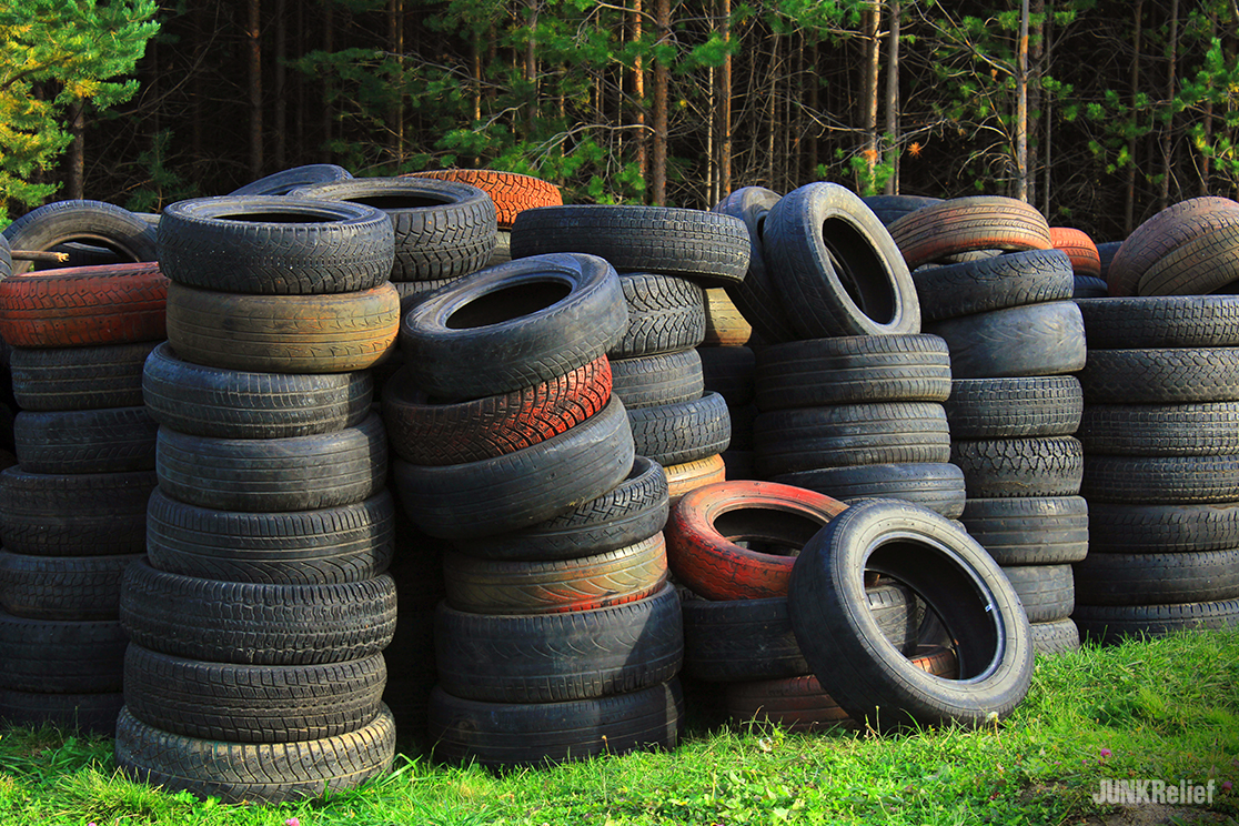 Piles of Tires