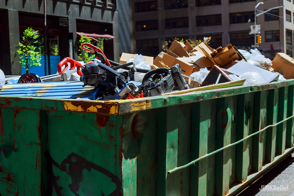 A Rental Dumpster